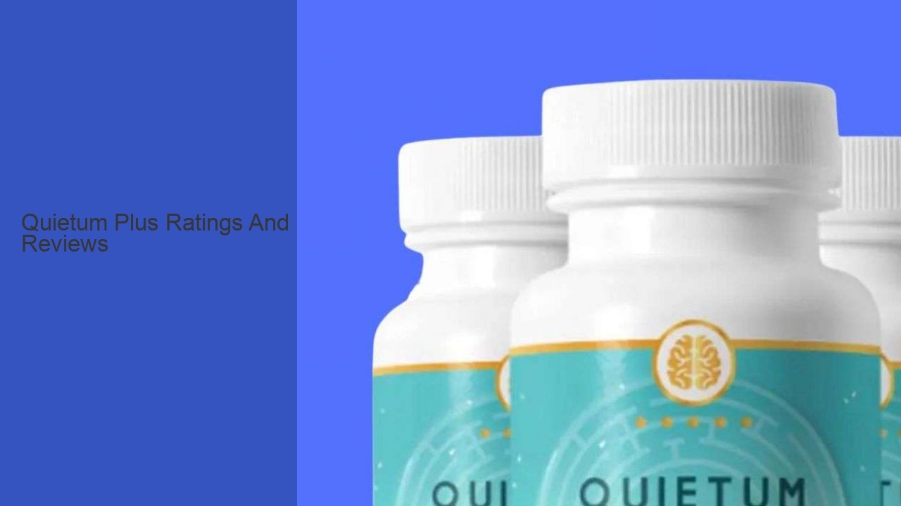 Quietum Plus Ratings And Reviews